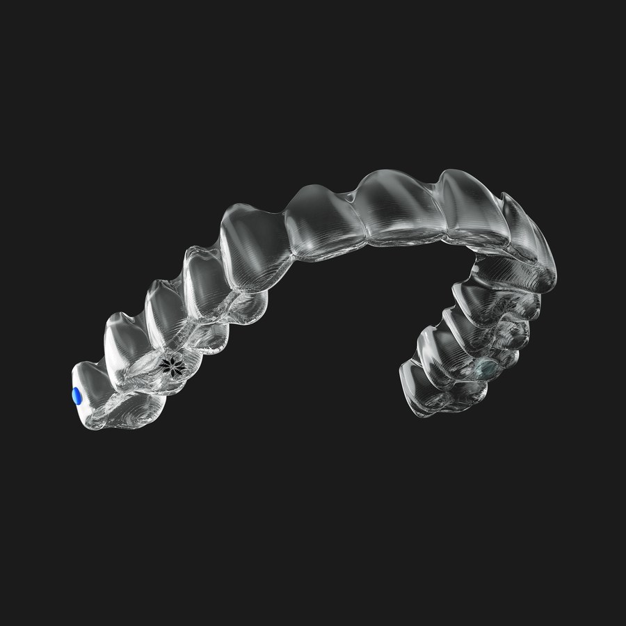 Invisalign clear aligner tray